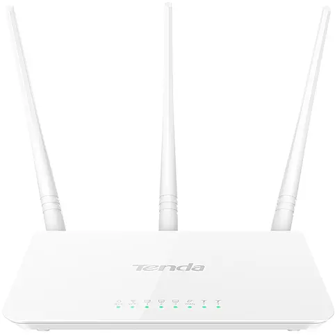 Роутер Tenda F3 N300 White 802.11n (F3) - фото 1