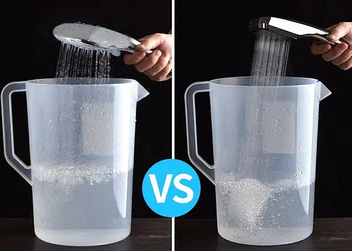 Душова лійка Rea Eco Power + шланг + тримач хром REA-P8586, Хром - фото 4