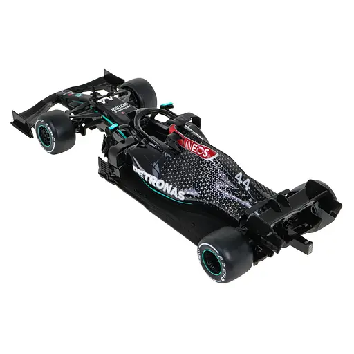 Машинка RASTAR Mercedes-AMG F1 W11 EQ Performance дистанційно керований 1:18 чорний 98500 - фото 4