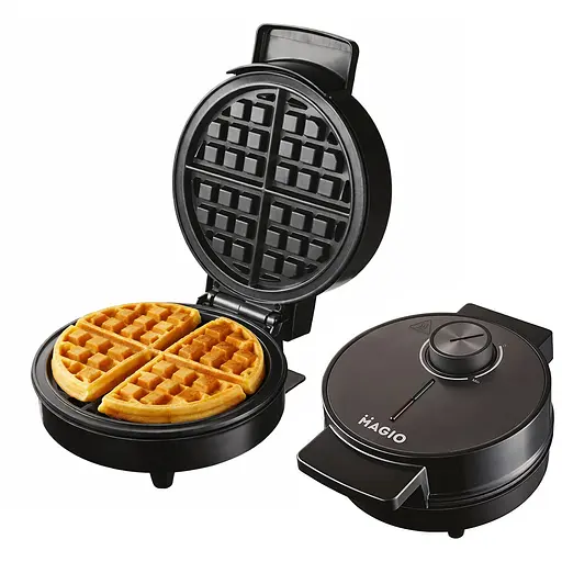 Вафельниця електрична MAGIO MG-394 для приготування бельгійських вафель 88304 - фото 3
