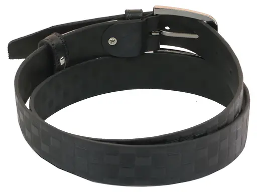 Ремінь шкіряний Skipper чоловічий 113-133х3,3 см acs0017541 - фото 3