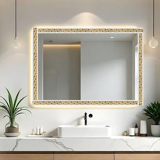 Молдинг 3000x50x6 мм Білий із золотом SW-00002688 - фото 7