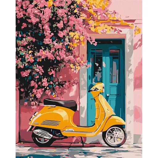 Картина по номерам "Прогулка в стиле ретро" Brushme BS54315, 40х50 см - фото 1