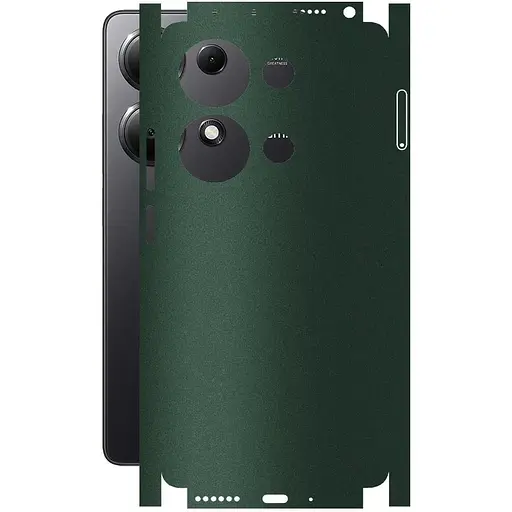 Защитная пленка StatusSKIN для Xiaomi Redmi Note 13 Pro 4G Корпус Винил Зеленая матовая - фото 1
