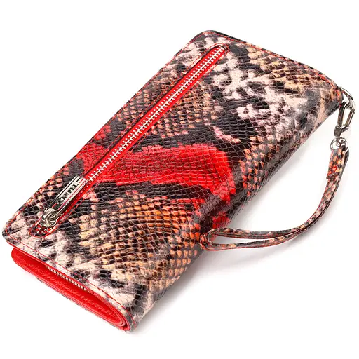 Кожаный женский кошелек Canpellini 20х10.5х3 см acs0025093 - фото 2