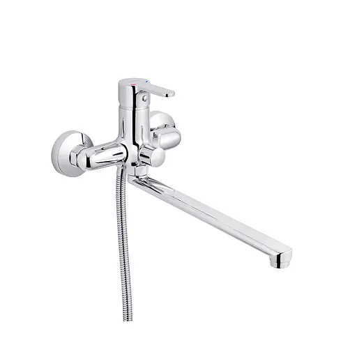 Смеситель для ванной Ibergrif Square M13122 CV028486 Хром - фото 1