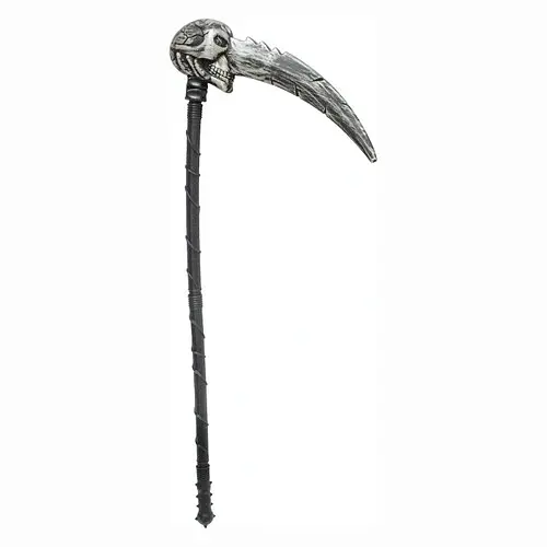 Трость коса Череп с клювом - фото 1