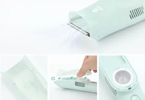 Дитяча безшумна машинка для стрижки волосся VGR V-155 - фото 7