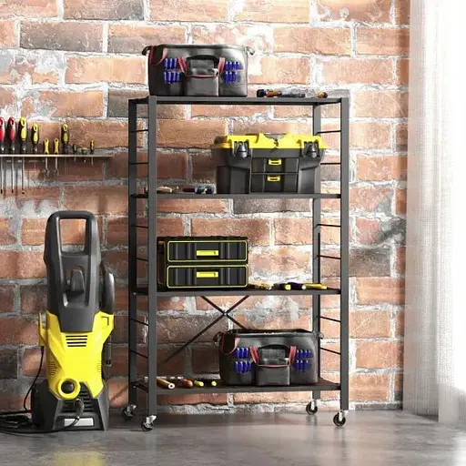 Стелаж Costway Scooby складаний в стилі Loft - фото 2