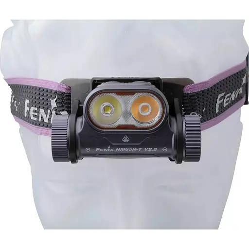Фонарь налобный Fenix HM65R-T V2.0 Dark Purple (HM65RTV20DP) [139771] - фото 3