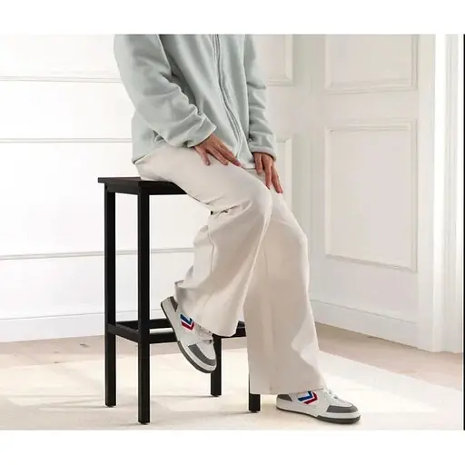 Барний стіл та 2 барні стільці Costway Hoobro в стилі Loft - фото 6