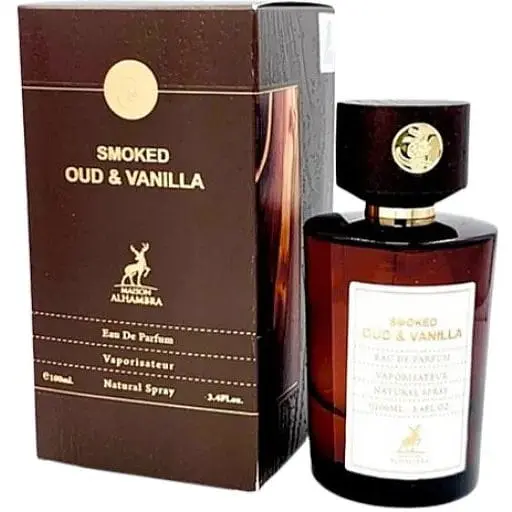 Парфюмированная вода оригинал Alhambra Smoked Oud & Vanilla 100 мл - фото 1