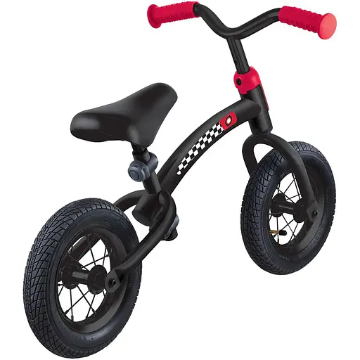 Самокат-биговел Globber Go Bike Air черно-красный - фото 4