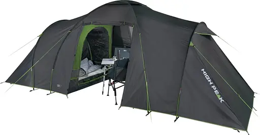 Намет шестимісний High Peak Como 6.0 Dark Grey/Green (10263) 929535 - фото 2