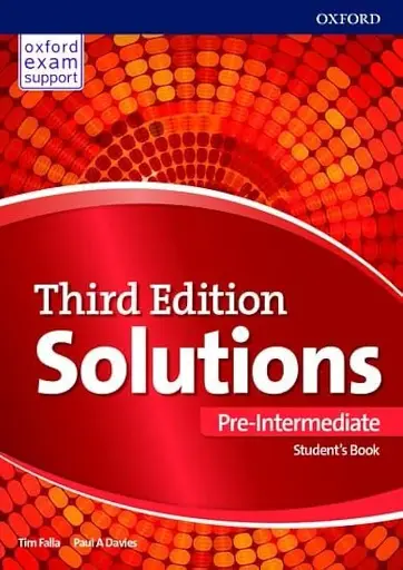 Solutions. Pre-Intermediate Student's Book