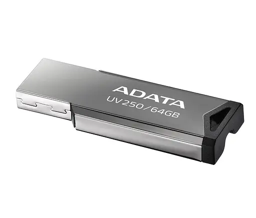 Флеш-накопитель ADATA USB 2.0 AUV 250 64Gb черный - фото 3