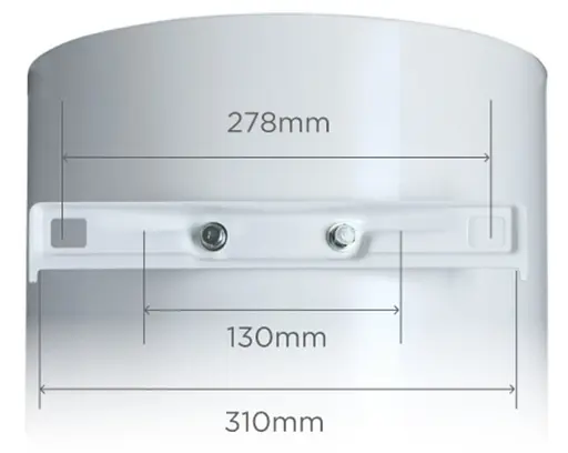 Водонагрівач Midea INSTALL 80 л, 1500 Вт, мокрий ТЕН, вертикальний, циліндричний, білий (000004638) - фото 7