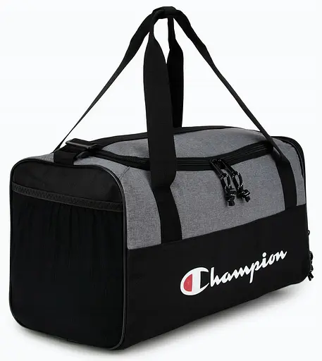 Спортивная сумка Champion Training Bag 30L черная с серым sum0028900 - фото 2