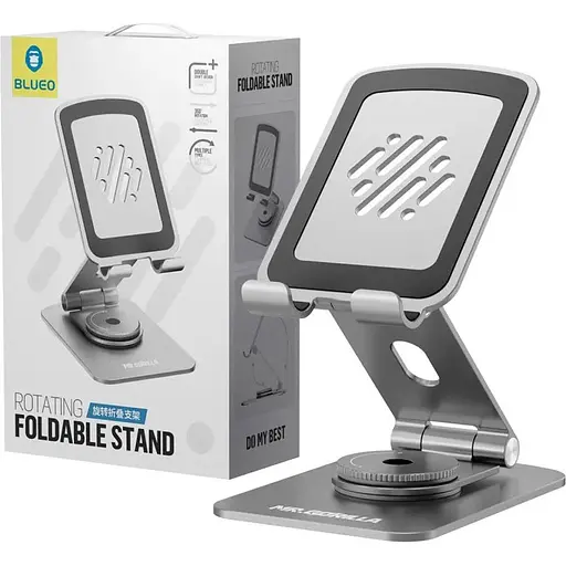 Підставка для смартфона Blueo Rotary Folding Silver (P012-SLR) [129084]