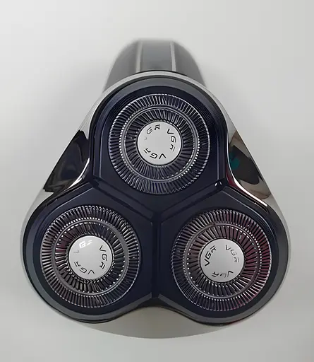 Електробритва VGR V-323 акумуляторна чоловіча бритва дисплей USB 8 Вт - фото 3
