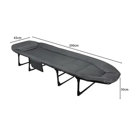 Складане туристичне ліжко TRIZAND 25380 200×65×30 см з матрацом навантаження 150 кг - фото 7