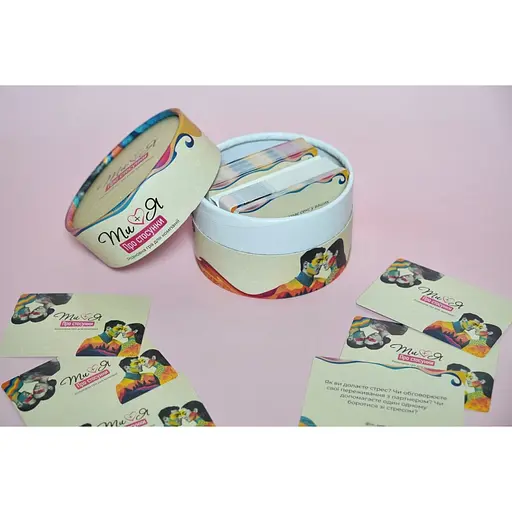 Карткова гра "Ти+Я: Про стосунки" Fun Games FGS77, 120 питань - фото 2