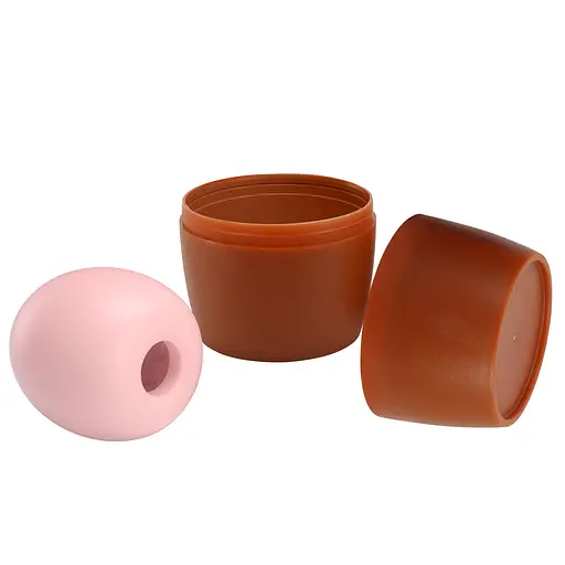 Мастурбатор яйце Pretty Love Bourbon Charming Barrel рожевий - фото 4