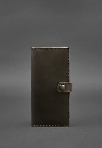 Кожаный Тревел-кейс (органайзер для документов) 6.0 темно-коричневый - фото 2