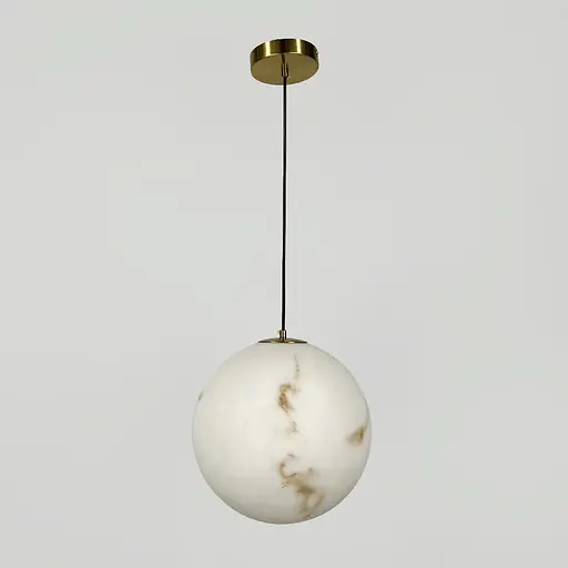Підвісний світильник-куля з імітацією мармуру Ø 30 см Line F SGJ27-300 - фото 7