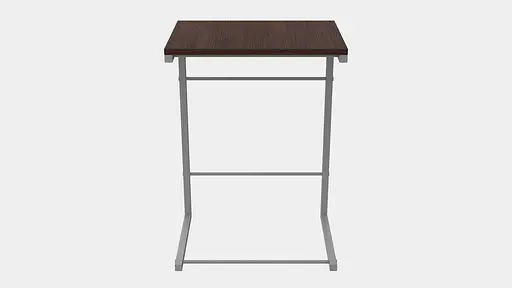 Столик Террі Ferrum-decor 650x440x330 Сірий метал ДСП Венге Магія 16 мм (FRD-105315) - фото 6