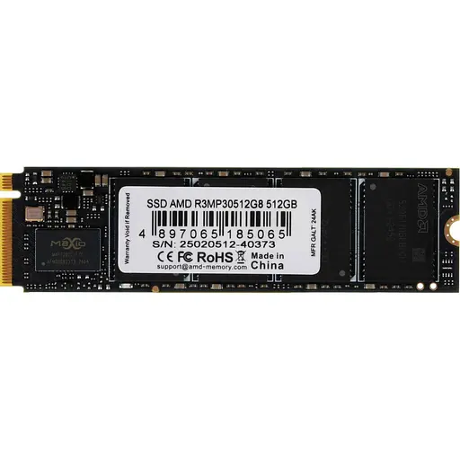 SSD накопитель AMD Radeon R3 512GB (R3MP30512G8) [142465]