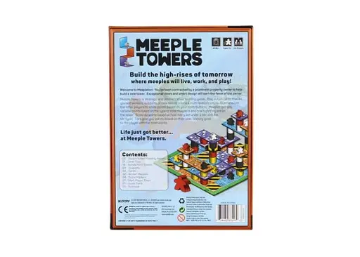 Настільна гра WizKids Вежі Міплів (Meeple Towers) (англ.) (WZK87517) - фото 2