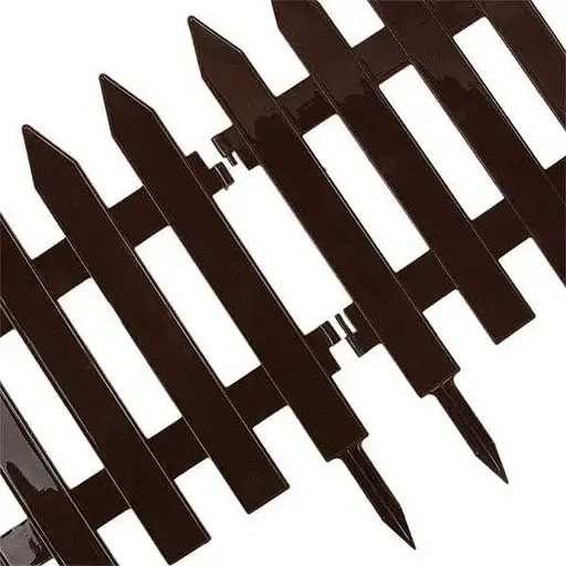 Садова огорожа Prosperplast Garden classic 3.2 м коричнева - фото 3