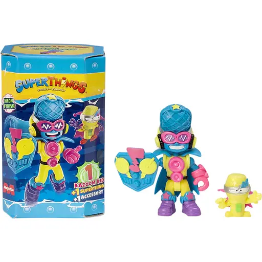Ігровий набір SuperThings Neon Power Казум-кід в асортименті (PST11D066IN00) - фото 6