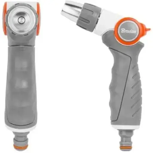 Пістолет для поливу Bradas SMOOTH CONTROL WHITE LINE металевий регульований WL-EN40M - фото 1