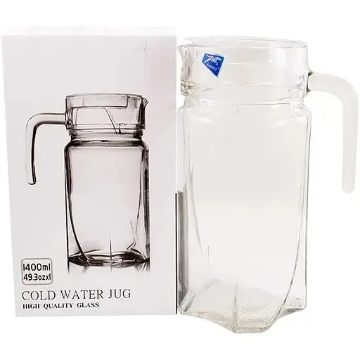 Кувшин Ristal стеклянный с крышкой 1.4 л BMJ-192A