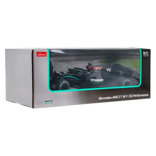 Машинка RASTAR Mercedes-AMG F1 W11 EQ Performance дистанційно керований 1:18 чорний 98500 - фото 8