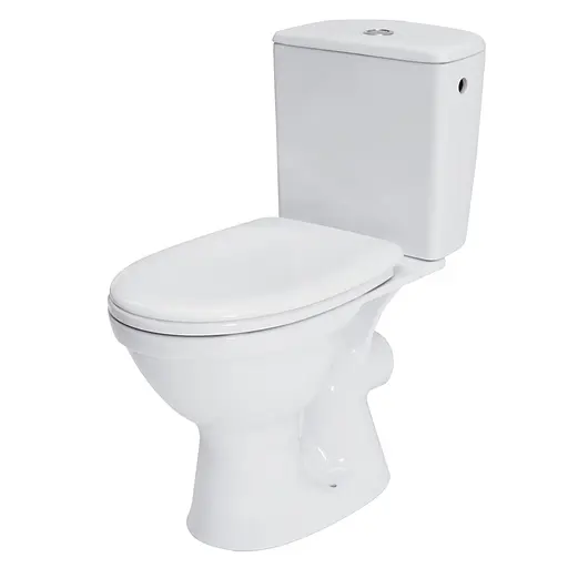 Унитаз-компакт Cersanit Merida 114010 3/6 л с сиденьем полипропилен K03-014 - фото 1