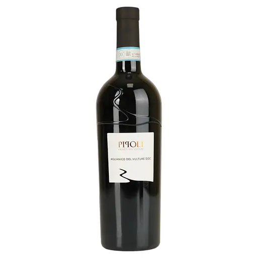 Вино Vigneti Del Vulture Pipoli Aglianico Del Vulture красное сухое 13.5% 0.75 л - фото 1