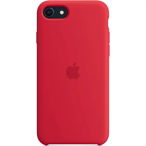 Оригинальный чехол Apple Silicone Case Red для iPhone SE 2/ iPhone 8/ iPhone SE 2022 (MN6H3ZM/A) - фото 5