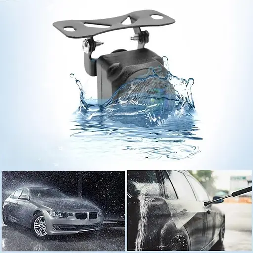 Камера заднего вида E309 1080P 180 градусов объектив «рыбий глаз» универсальная - фото 6