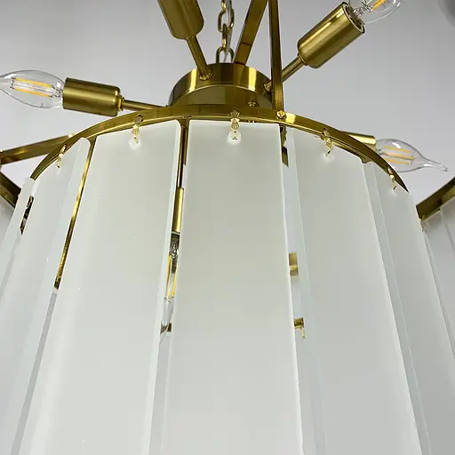 Латунна люстра Kiandra у двох розмірах Line.F Діаметр 80см - фото 2