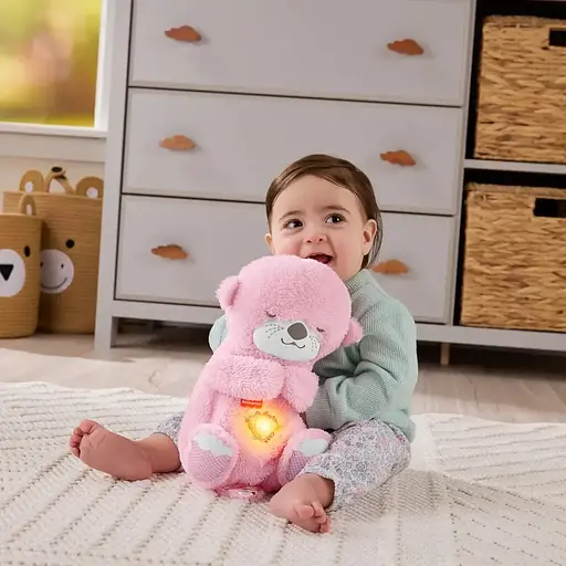 Мʼяка іграшка Fisher-Price Казкові сни рожевого видреняти (JLJ33) - фото 5