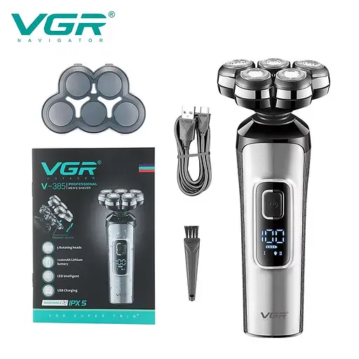 Портативна електробритва VGR V-385 - фото 5