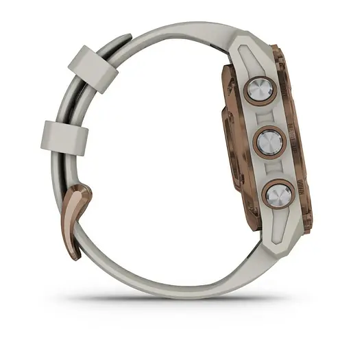 Спортивные часы Garmin Descen Mk3i – 43 mm Bronze PVD Titanium with French Gray Silicone Band (010-02753-13/14) - фото 9