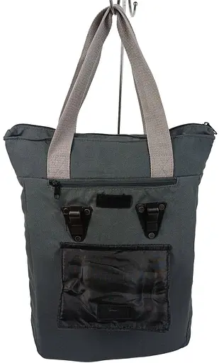 Велосумка сумка на багажник Bikemate с дождевиком 17L серая sum0028919 - фото 2