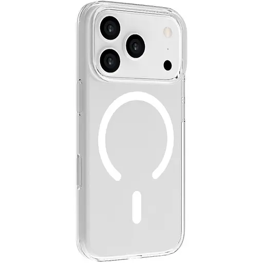 Чехол iLera GhostCase Camera Button with MagSafe для Apple iPhone 17 Pro Transparent iLGCAClCaBk17Pr (150399)