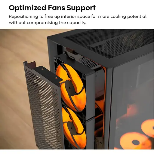 Корпус MONTECH HS02 (B) (HS02 (B)) - фото 12