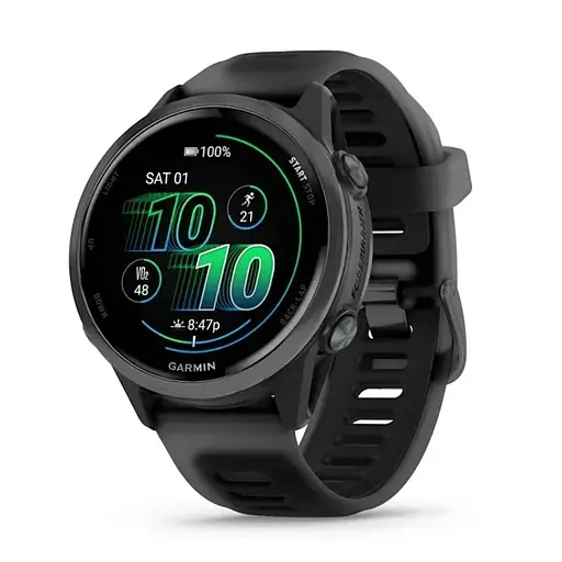 Смарт-часы Garmin Forerunner 570 42mm Slate Gray with Black/Translucent Black Silicone with Slate Buckle (010-02970-40)