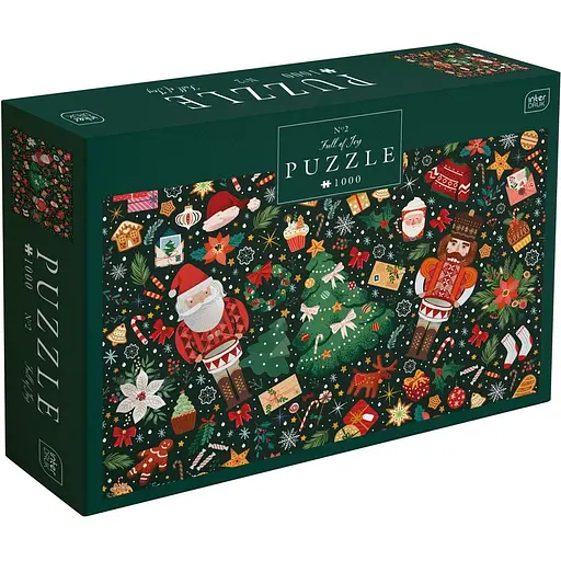 Пазлы трехслойные Interdruk Christmas Full of Joy 1000 шт. (376374)